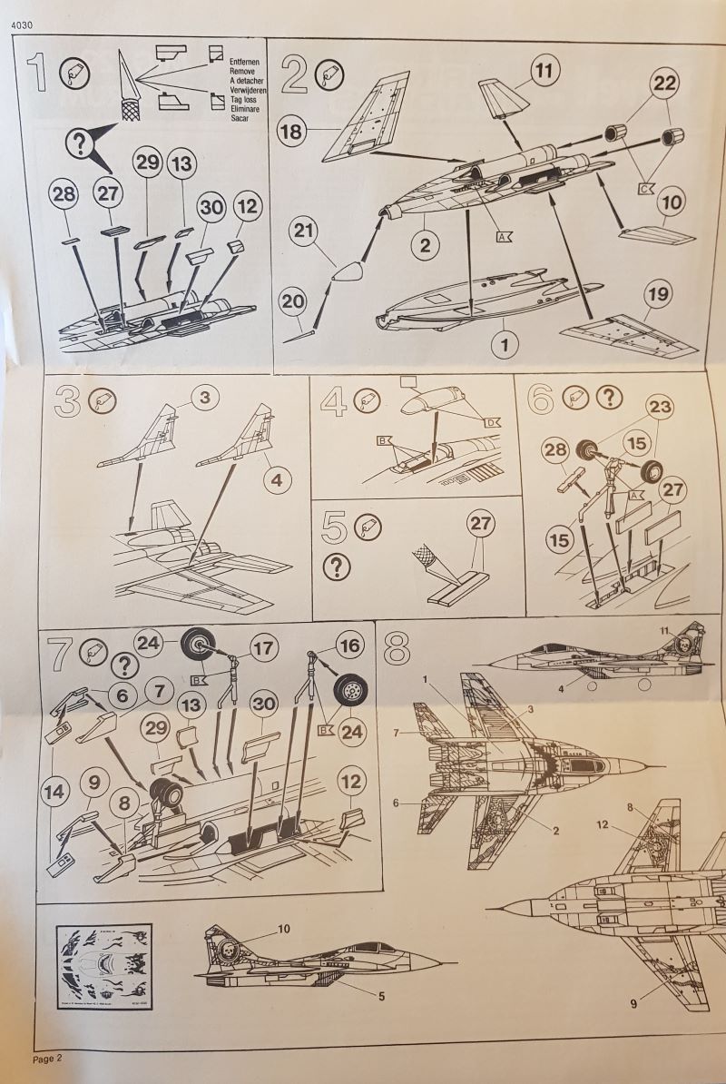 Revell - MiG-29 Fulcrum Ring Raiders