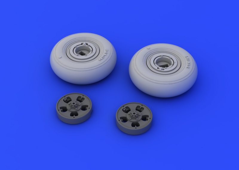 Eduard Brassin - Spitfire Mk.V wheels