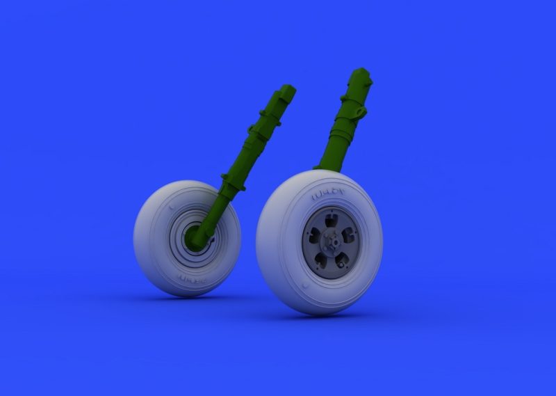 Eduard Brassin - Spitfire Mk.V wheels
