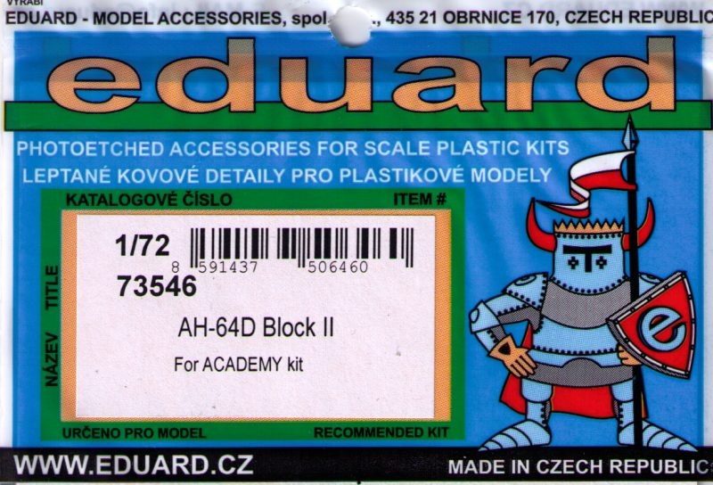 Eduard Ätzteile - AH-64D Block II