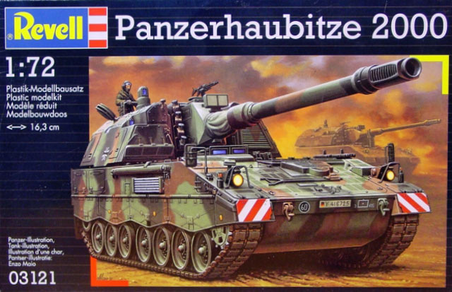 LSJTZ Deutsch gepanzerte Fahrzeuge Modell Panzerhaubitze 1:72 2000 selbstangetriebene Haubitze