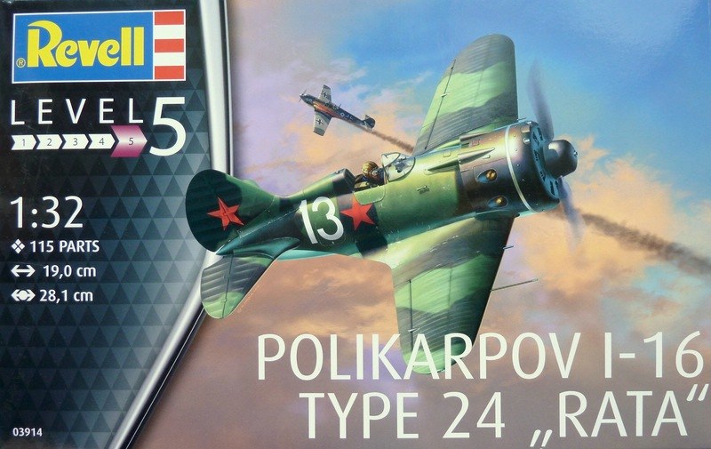 Revell - Polikarpov I-16 Typ 24 