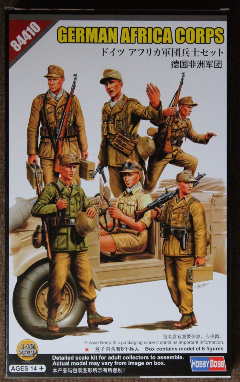 HobbyBoss - Motorisierte Infanterie des Deutschen Afrikakorps