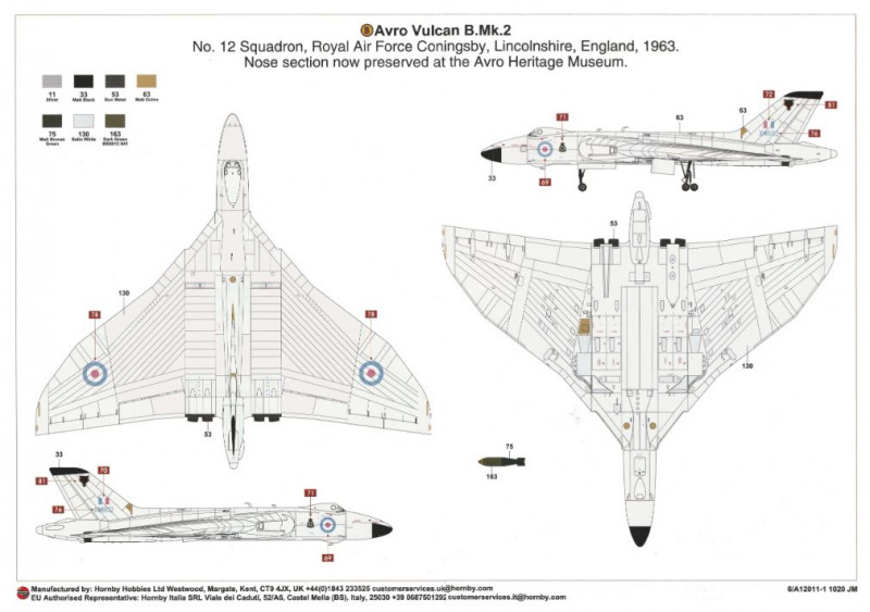 Airfix - Avro Vulcan B.2 