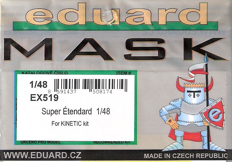 Eduard Mask - Super Etendard Mask