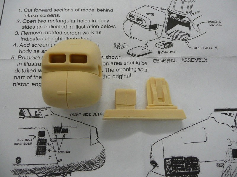 Lone Star Models - S-58T Turbine Nose Conversion