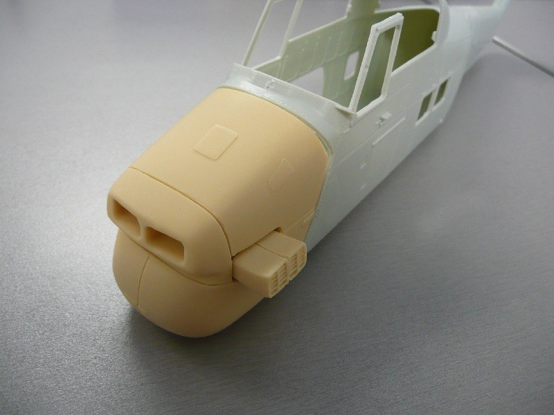 Lone Star Models - S-58T Turbine Nose Conversion