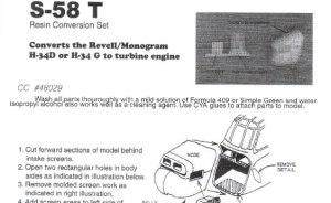 : S-58T Turbine Nose Conversion