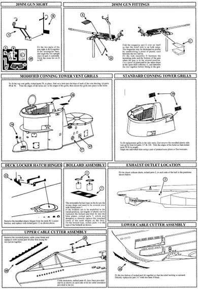 White Ensign Models - Fotoätzteilesatz für Revell U-Boot VII C