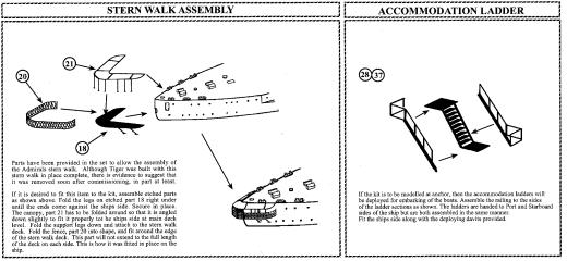 White Ensign Models - Fotoätzteilesatz für Kombrigs HMS Tiger