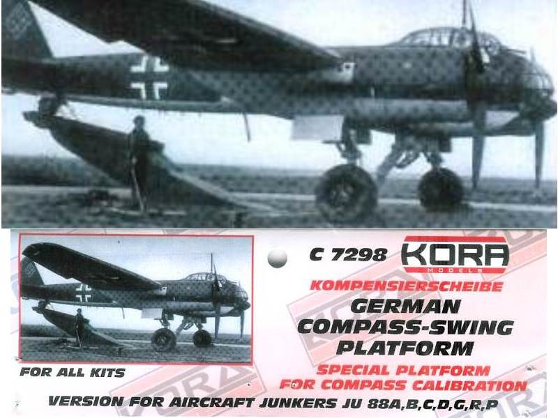 Kora Models - German Compass-Swing Platform (Kompensierscheibe)