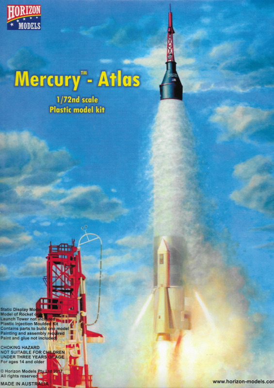 Horizon Models - Mercury-Atlas