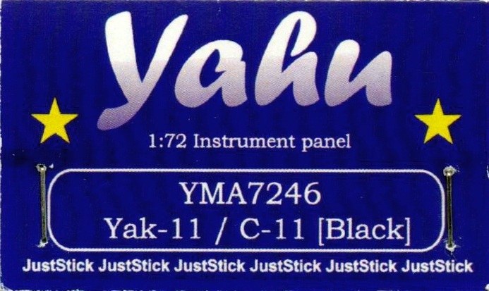 Yahu Models - Yak-11/C-11 (Black)