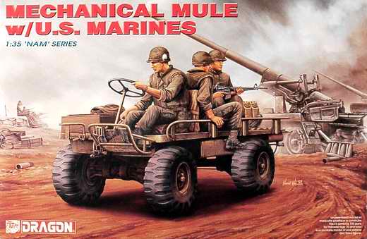 Dragon - Mechanical Mule w/US-Marines