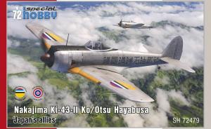 Bausatz: Nakajima Ki-43-II Ko/Otsu Hayabusa "Japans allies"