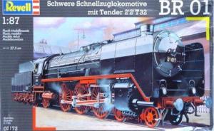 Schwere Schnellzuglokomotive mit Tender - BR 01
