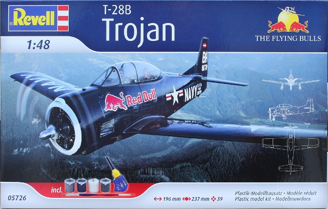 T-28B Trojan The Flying Bulls, Revell Nr. 05726 - Modellversium Kit-Ecke