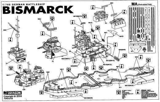 Dragon - German Battleship Bismarck