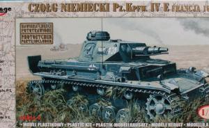 Czo&#322;g Niemiecki PzKpfw. IV E Francja 1940