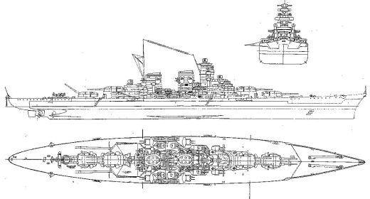 NNT Modell+Buch - Schlachtschiff H-Klasse H-39