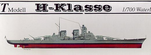 NNT Modell+Buch - Schlachtschiff H-Klasse H-39