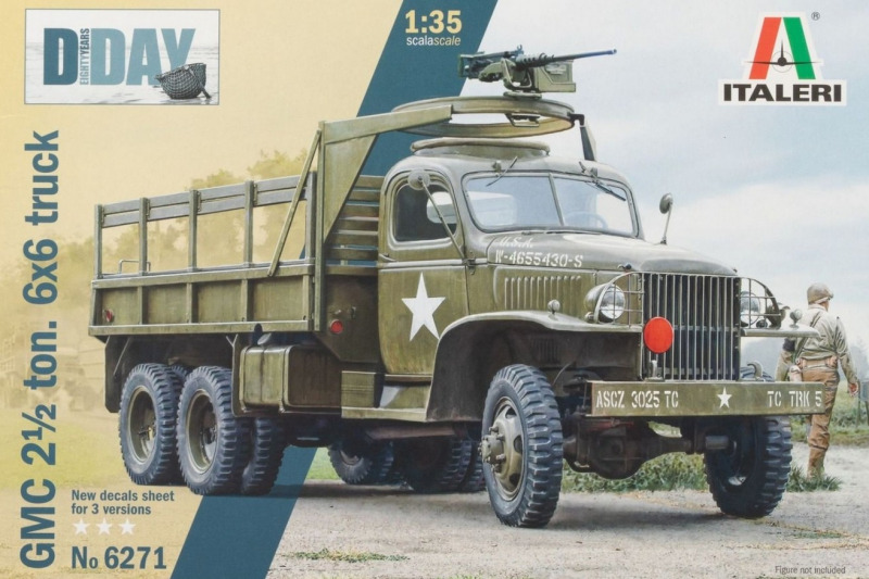 Italeri - GMC 2 1/2 Ton. 6x6 Truck 