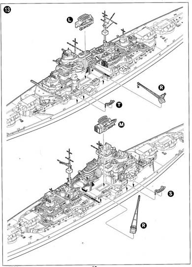 Trumpeter - Germany Bismarck Battleship 1941