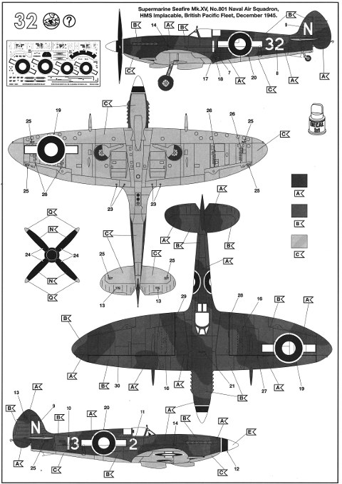 Revell - Supermarine Seafire Mk.XV