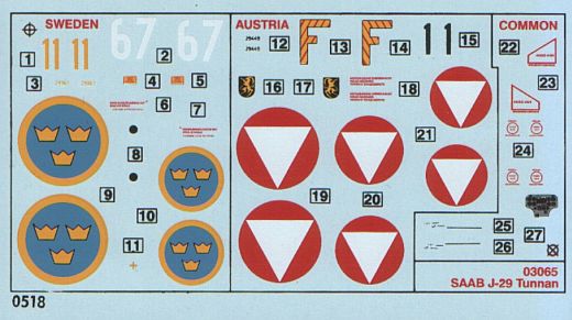 Airfix - Saab Tunnan