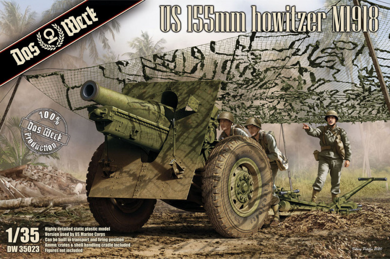 Das Werk - US-Haubitze 155 mm M1918 