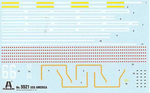 Italeri - USS America CVA-66