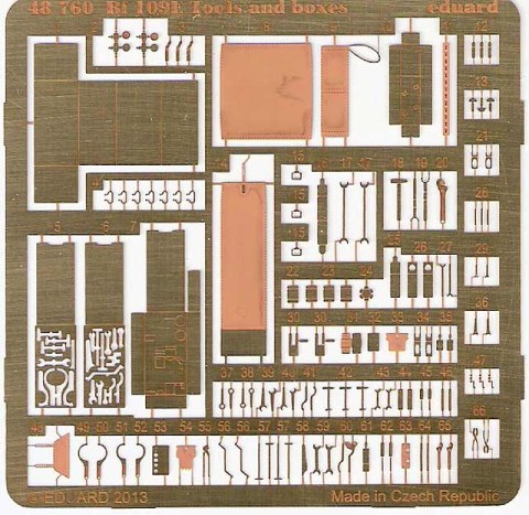 Eduard Ätzteile - Bf 109E tools and boxes