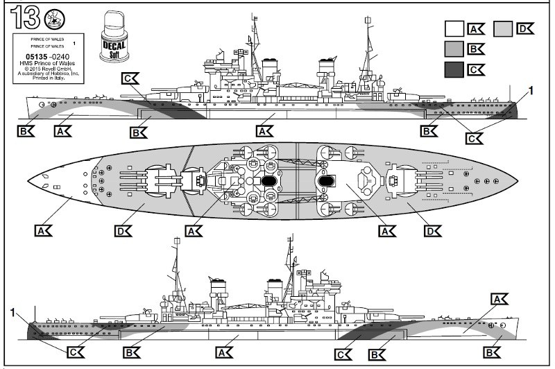 Revell - H.M.S. Prince of Wales