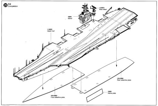 Trumpeter - CVN-68 USS Nimitz 1975