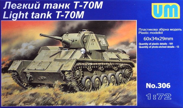 UM Unimodel - Light tank T-70M