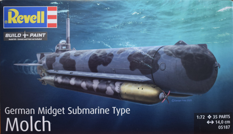 Revell - German Midget Submarine Type Molch