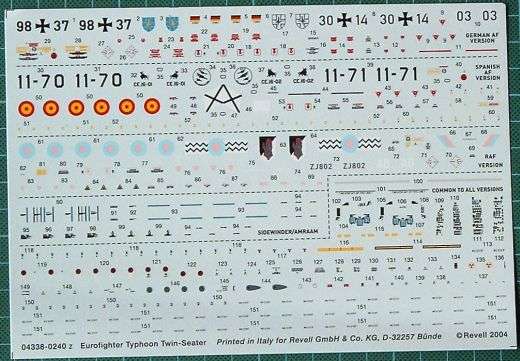 Revell - Eurofighter Typhoon / twin-seater