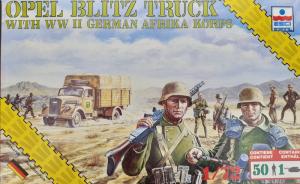: Opel Blitz Truck with WWII German Afrika Korps
