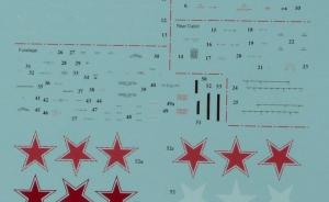 Bausatz: Mi-24 Hind airframe stencil data