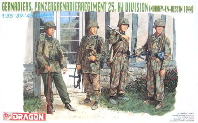 Dragon - Grenadiers, Panzergrenadierregiment 25, HJ Division