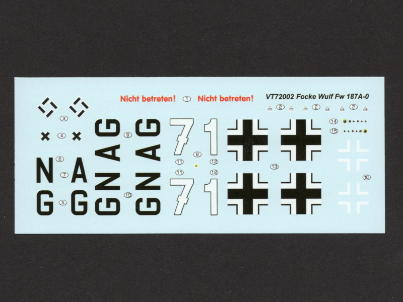 Special Hobby - Focke Wulf Fw 187 A-0 Falke
