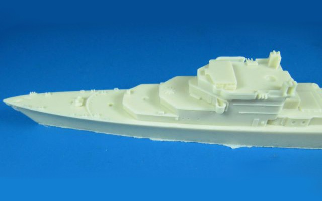 Niko Model - French Frigate Suffren (D602) 1990