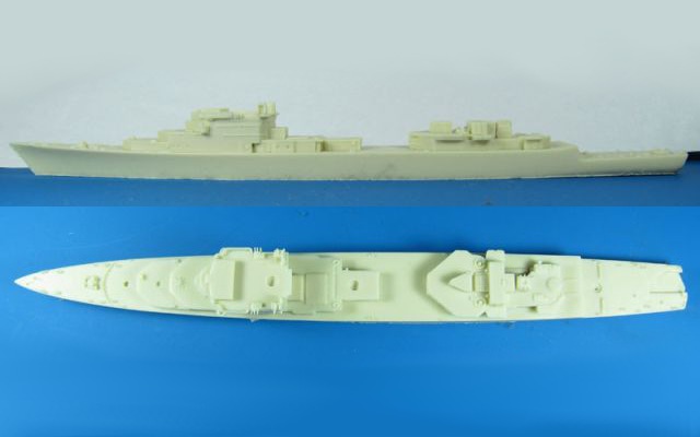 Niko Model - French Frigate Suffren (D602) 1990