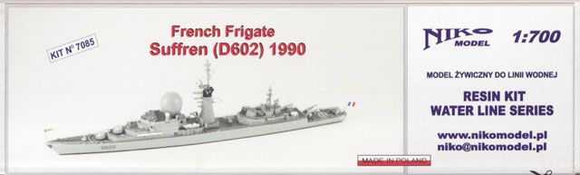 Niko Model - French Frigate Suffren (D602) 1990