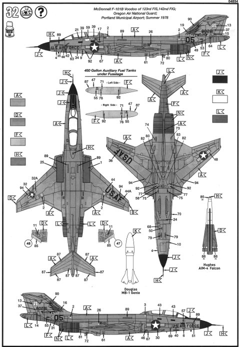 Revell - F-101B Voodoo