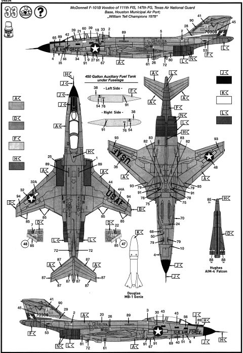 Revell - F-101B Voodoo