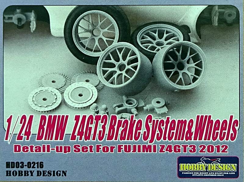 HobbyDesign - BMW Z4 GT3 Brakes System & Wheels 