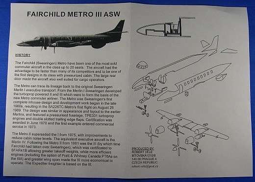 RVHP - Fairchild Metro III