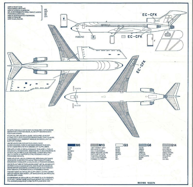 Die Farbdarstellung durch unterschiedliche Schraffuren... naja