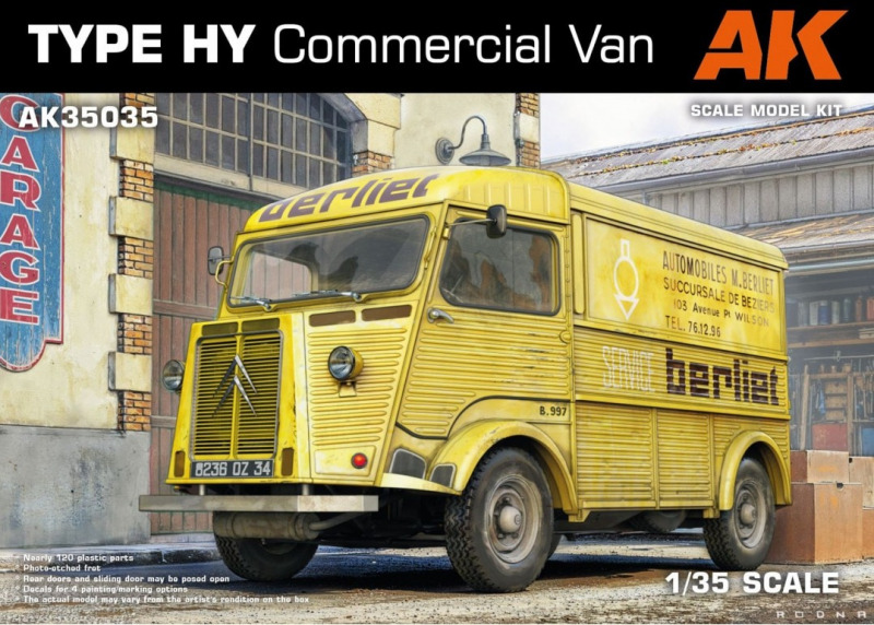 AK Interactive - Citroën Type HY Commercial Van